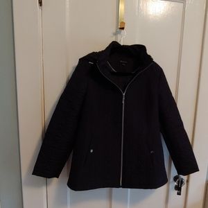 Black Hooded Jacket- NWT